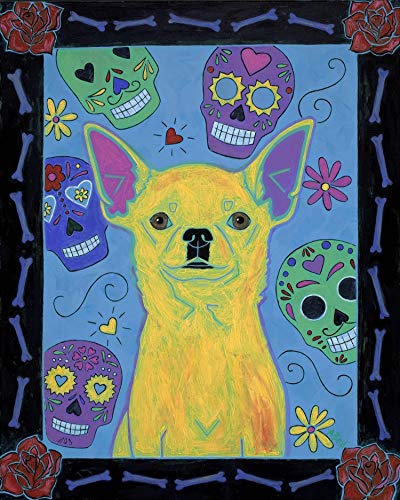 "Dia de Los Muertos Perro"